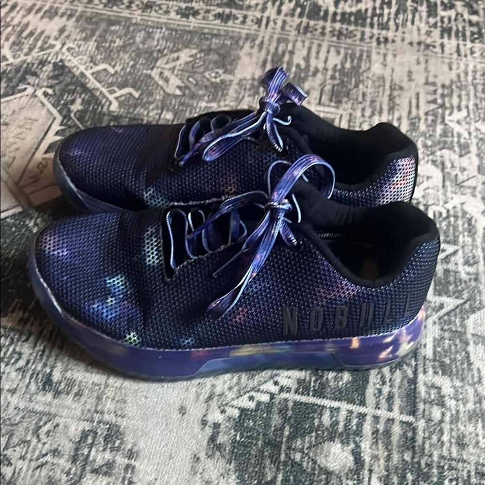NOBULL unisex trainers Dark Blue Athletic Shoes size men’s 6.5 women’s 8